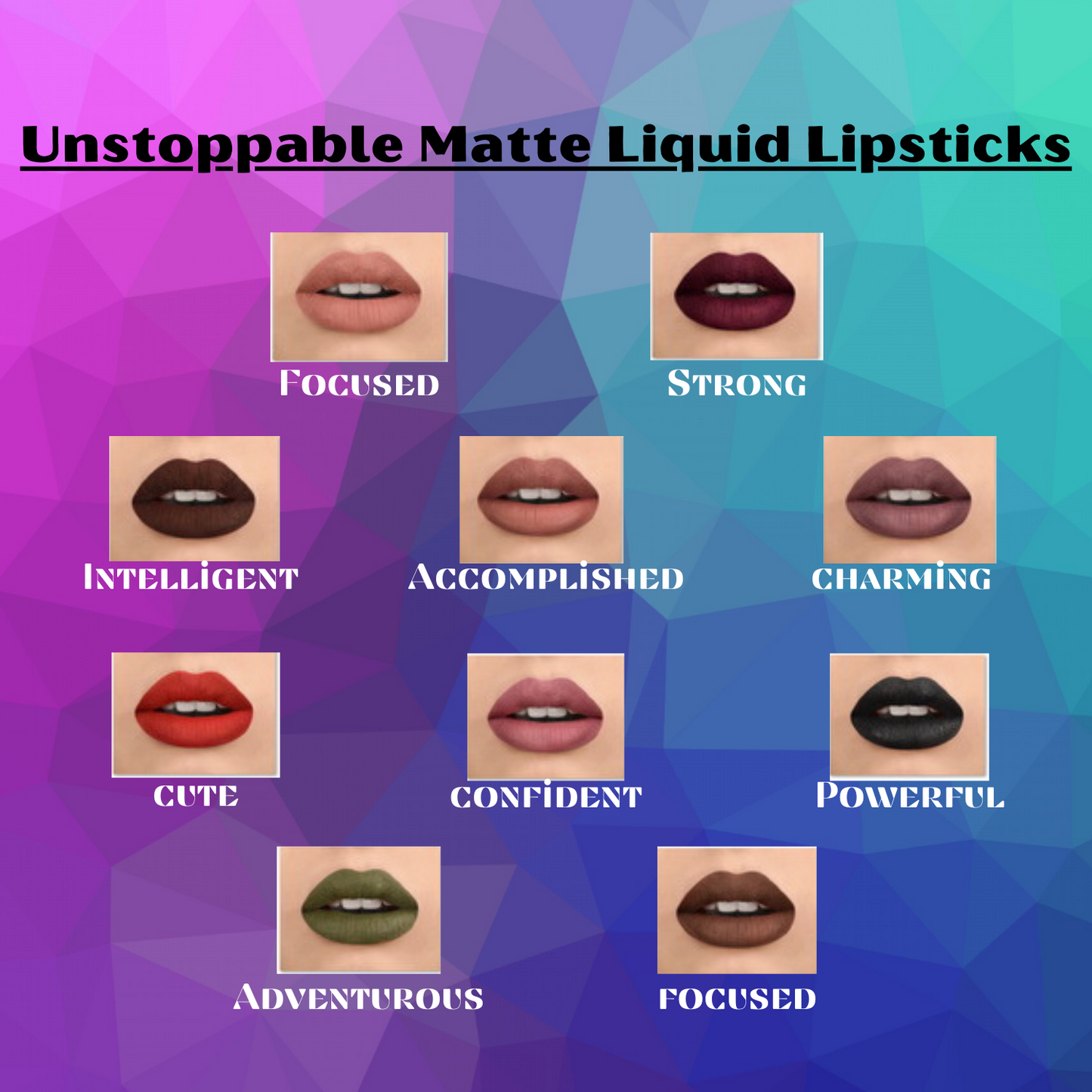 Unstoppable Matte Liquid Lipstick